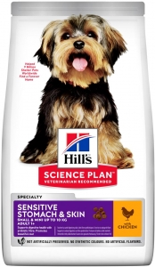 Science Plan Sensitive Stomach & Skin Small &Mini with Chicken